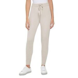 Calvin Klein Jeans Womens Ribbed Knit Jogger Pants